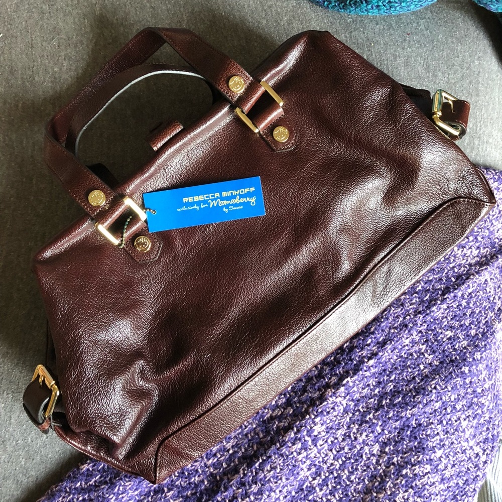 Rebecca Minkoff/Hello Kitty brown satchel NWT